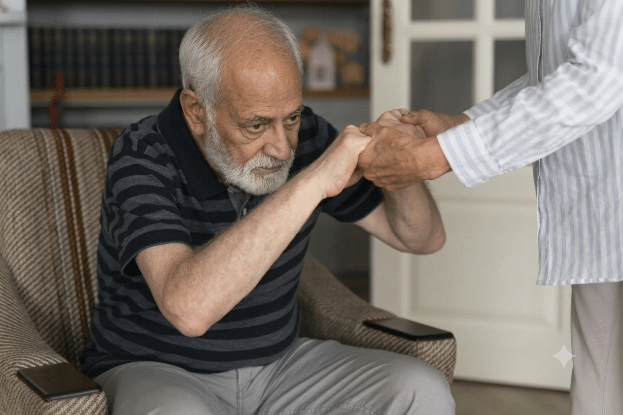 Doctor providing healthcare consultation
