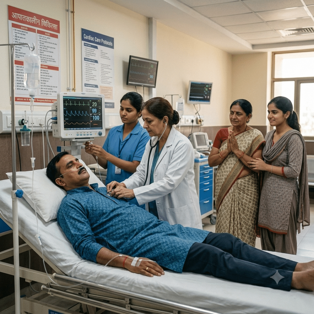 Doctor providing healthcare consultation